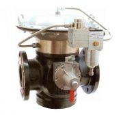 PILOT-OPERATED PRESSURE REGULATORS FOR MEDIUM AND LOW PRESSURE     PRESSURE : INLET 18÷0,2 bar - OUTLET 8÷0,016 bar