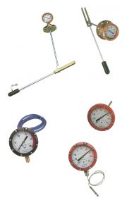 LEVEL INDICATOR WITH MAGNETIC TRASMISSION, MANOMETER, THERMOMETRE