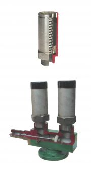 SAFETY VALVES FOR LPG, MANIFOLD FOR SAFETY VALVES FOR LPG STORGE TANK